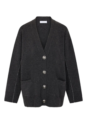 Rabanne buttoned-up cardigan - Grey