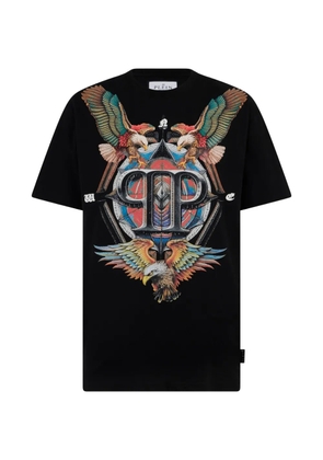 Philipp Plein printed round-neck T-shirt - Black