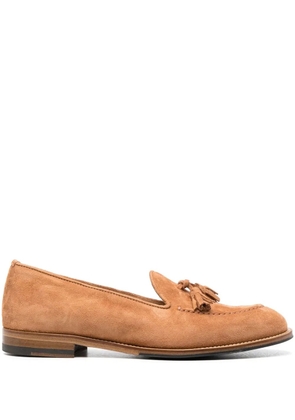 Scarosso Sienna suede loafers - Neutrals