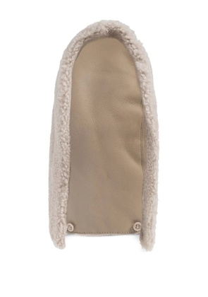 BOGNER Furaya fur-trim hood - Neutrals