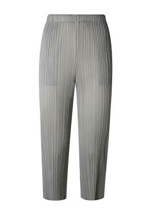Pleats Please Issey Miyake pleated trousers - Grey
