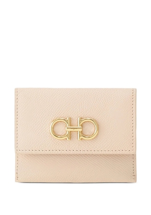 Ferragamo gancini-embellished cardholder - Pink