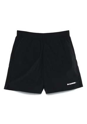 Jil Sander logo-print swim shorts - Black