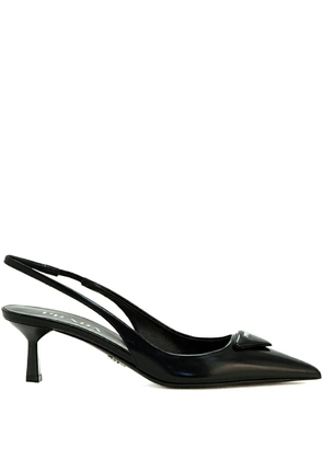 Prada 55mm leather pumps - Black