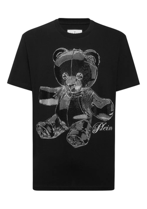 Philipp Plein teddy bear-motif T-shirt - Black