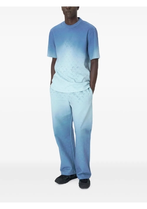 Marine Serre Moon-print T-shirt - Blue