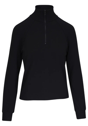 Majestic Filatures zip-collar sweatshirt - Black