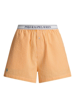 Polo Ralph Lauren striped pajama shorts - Orange