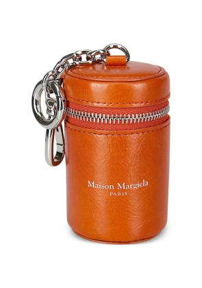Maison Margiela zipped dog waste bag dispenser keyring - Orange