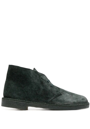 Clarks Originals lace-up suede boots - Green