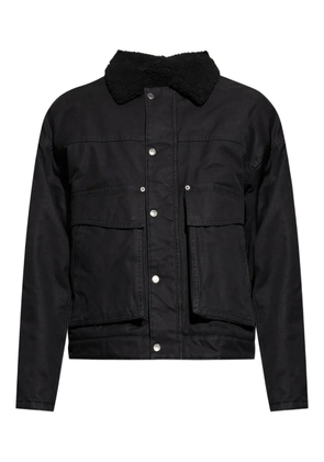 DSQUARED2 faux fur-collar bomber jacket - Black