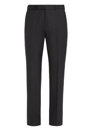 Zegna 15milmil15 tailored wool trousers - Black