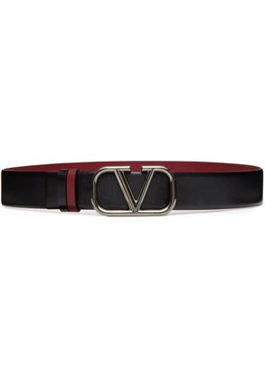 Valentino Garavani 40mm VLogo Signature reversible belt - Black