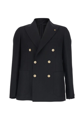 Tagliatore double-breasted blazer - Black
