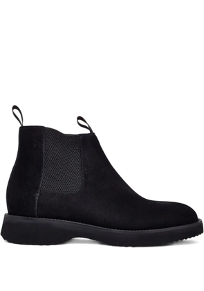 Barrett suede elastic-panel chelsea boots - Black