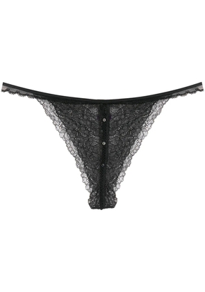 Maison Close Le Petit Secret open tanga - Black