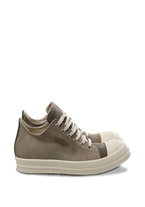 Rick Owens DRKSHDW canvas toe-cap sneakers - Grey