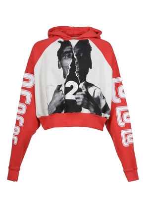 RRR123 graphic-print sweatshirt - Neutrals