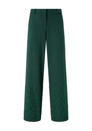 PINKO embellished trousers - Green