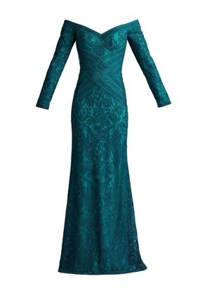 Tadashi Shoji Ishana gown dress - Blue