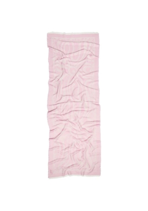 PUCCI marmo-print jacquard scarf - Pink