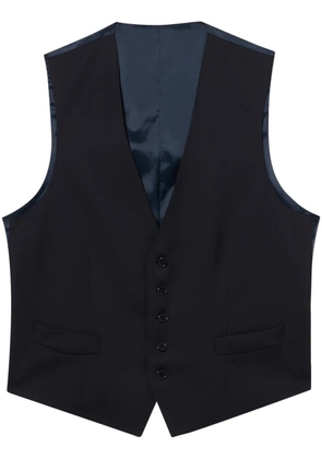 Brooks Brothers virgin-wool waistcoat - Blue