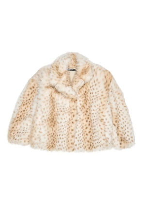 Bimba y Lola spotted collared jacket - Neutrals