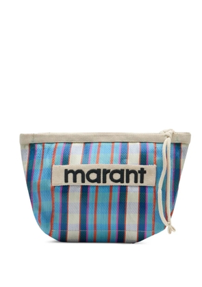 ISABEL MARANT Powden tote bag - Blue