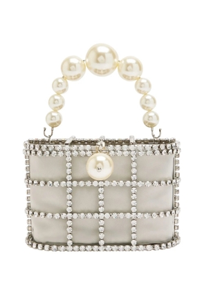 Rosantica Holli pearl-embellished mini bag - Neutrals