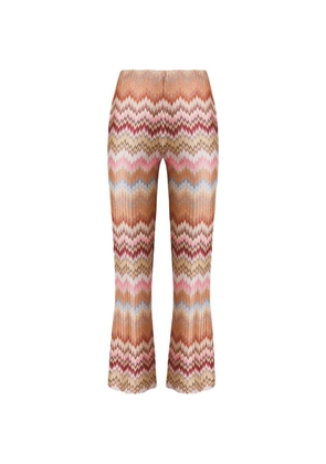 Missoni zig-zag trousers - Brown