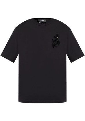 DSQUARED2 bead-embellished T-shirt - Black