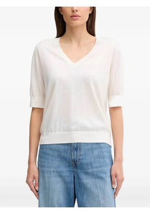 Joop! Kajol V-neck top - White