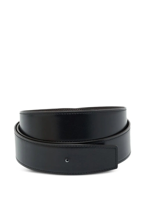 Hermès Pre-Owned 2021 reversible leather belt strap - Black