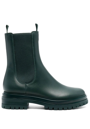 Gianvito Rossi leather pull-on ankle boots - Green
