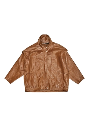Bimba y Lola leather jacket - Brown