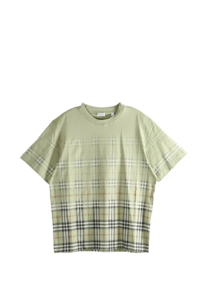 Burberry ip check T-shirt - Green