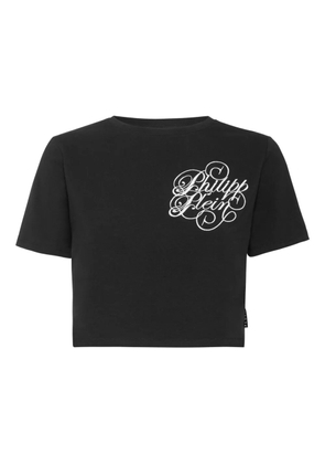Philipp Plein embroidered short-sleeve t-shirt - Black