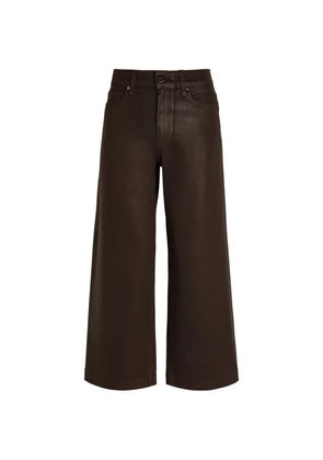 PAIGE Anessa wide-leg jeans - Brown
