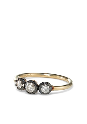 Jacquie Aiche 14K yellow gold diamond ring