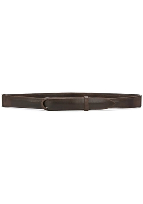 Orciani hook thin belt - Brown