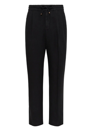 Brunello Cucinelli straight-leg track pants - Black