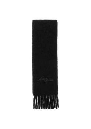 Acne Studios fringe scarf - Black