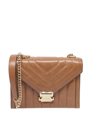 Michael Kors Vintage medium Whitney quilted chain shoulder bag - Brown