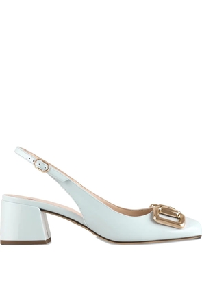 Hogl Mary leather slingback pumps - Blue