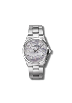Jacquie Aiche pre-owned customised Rolex Oyster Perpetual 34mm - Silver