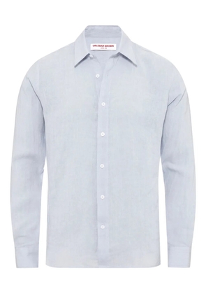 Orlebar Brown Justin linen shirt - Blue