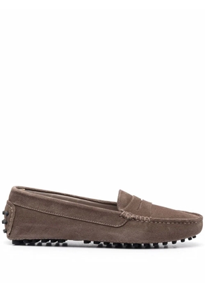 Scarosso Ashley suede loafers - Neutrals