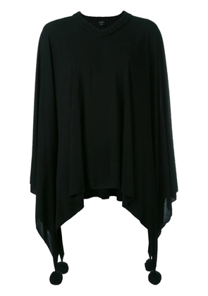 Jean Paul Gaultier Pre-Owned poncho sweater - Black