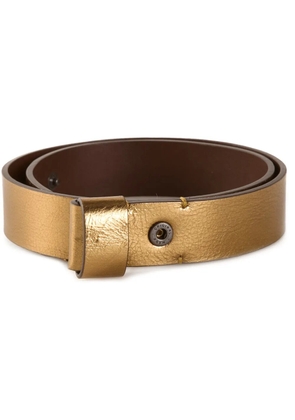Lanvin metallic belt