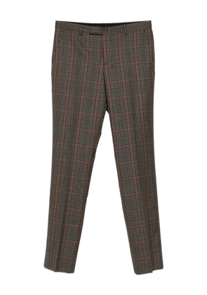 Paul Smith checked wool trousers - Brown